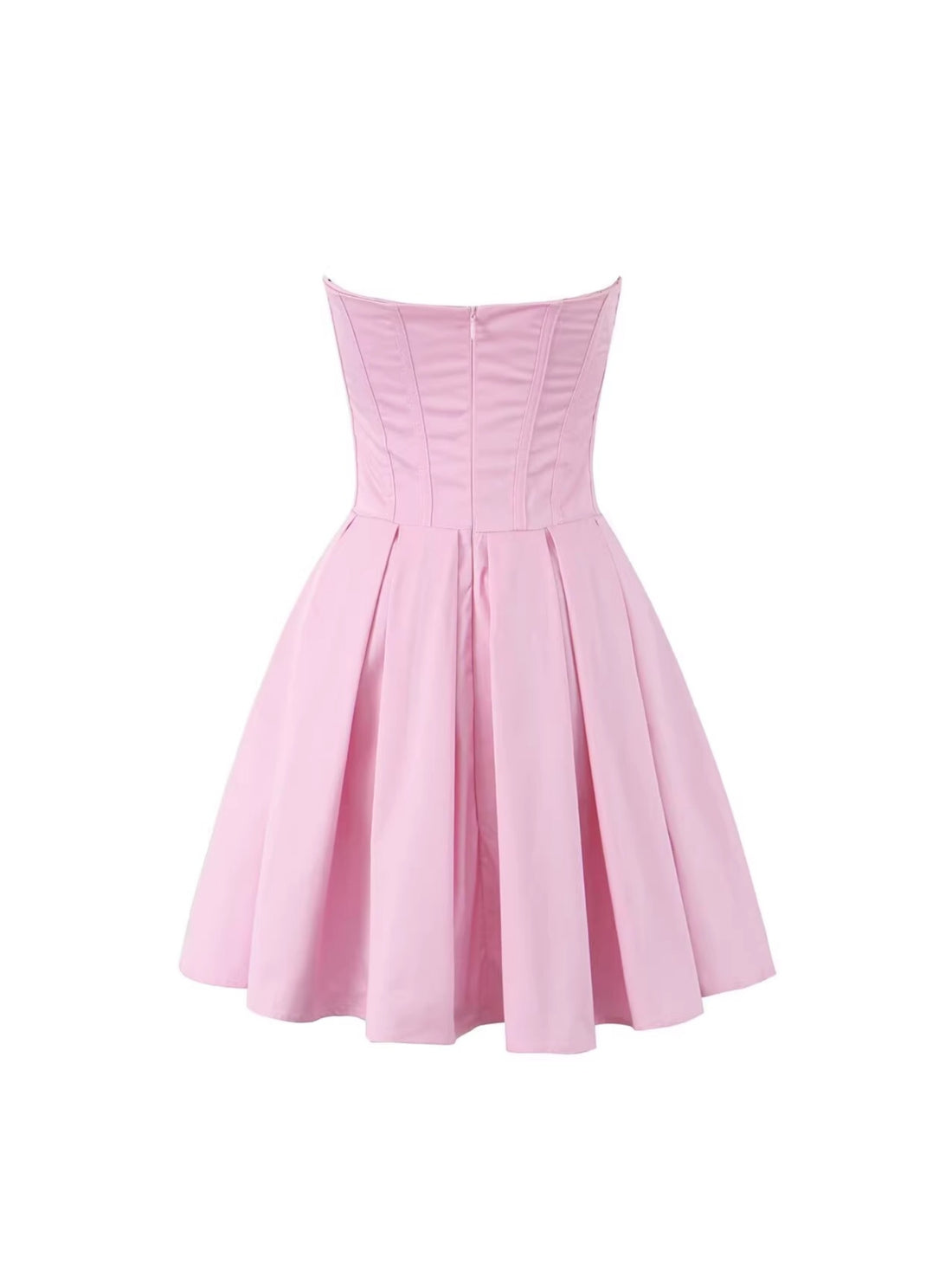 Thora Corset Pleated Dress