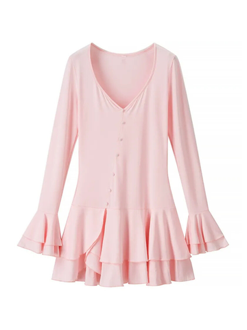 Kimberlyn Tiered Bell Sleeve Dress