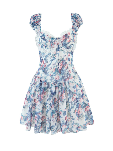 Jordan Lace Detail Mini Dress