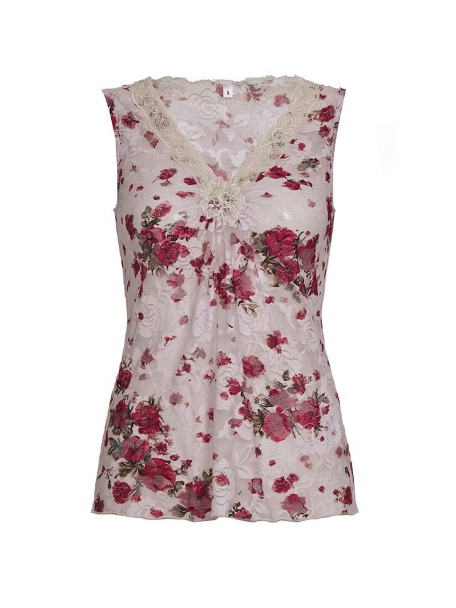 Naya Floral Lace Vest Top