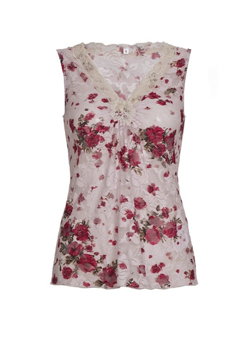 Naya Floral Lace Vest Top