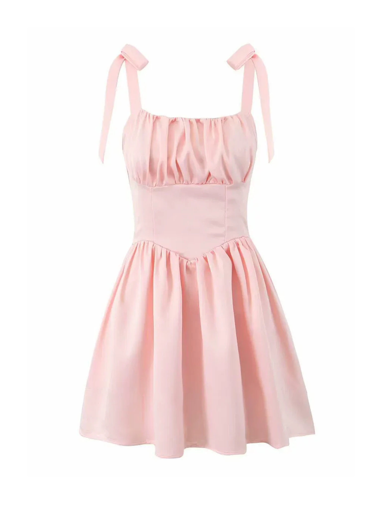 Adair Pleated Mini Dress