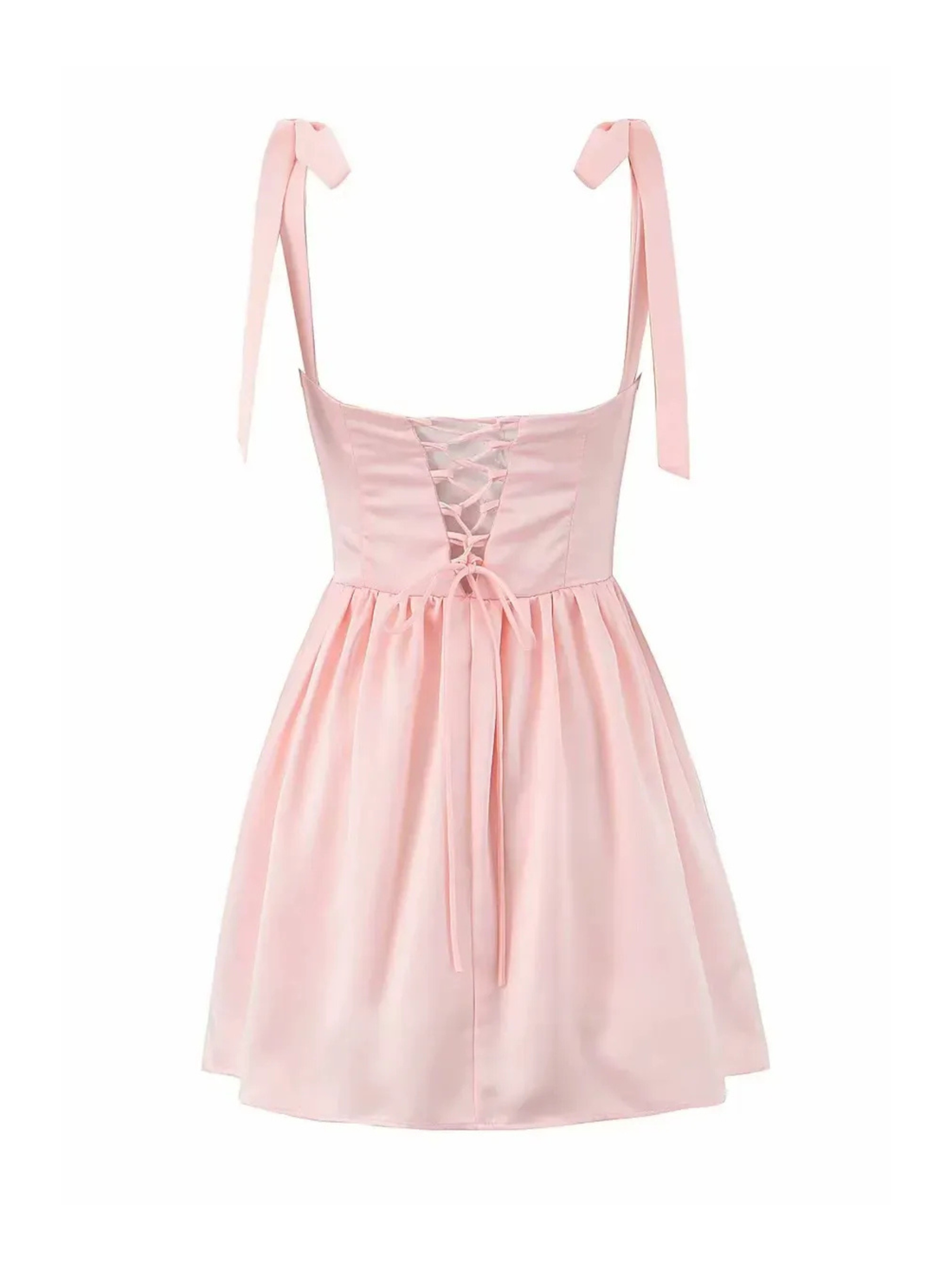 Adair Pleated Mini Dress