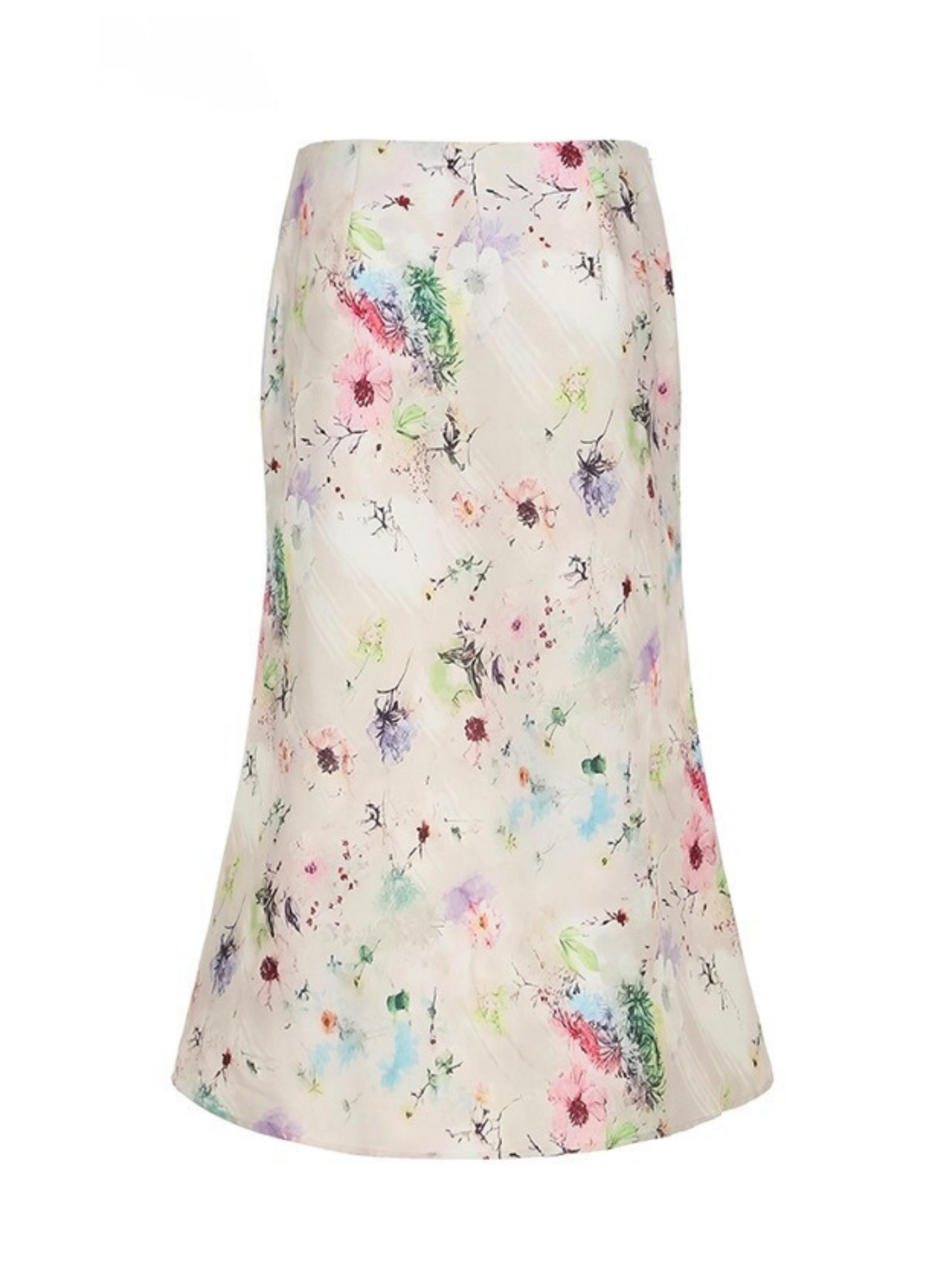 Bea Floral Fishtail Maxi Skirt