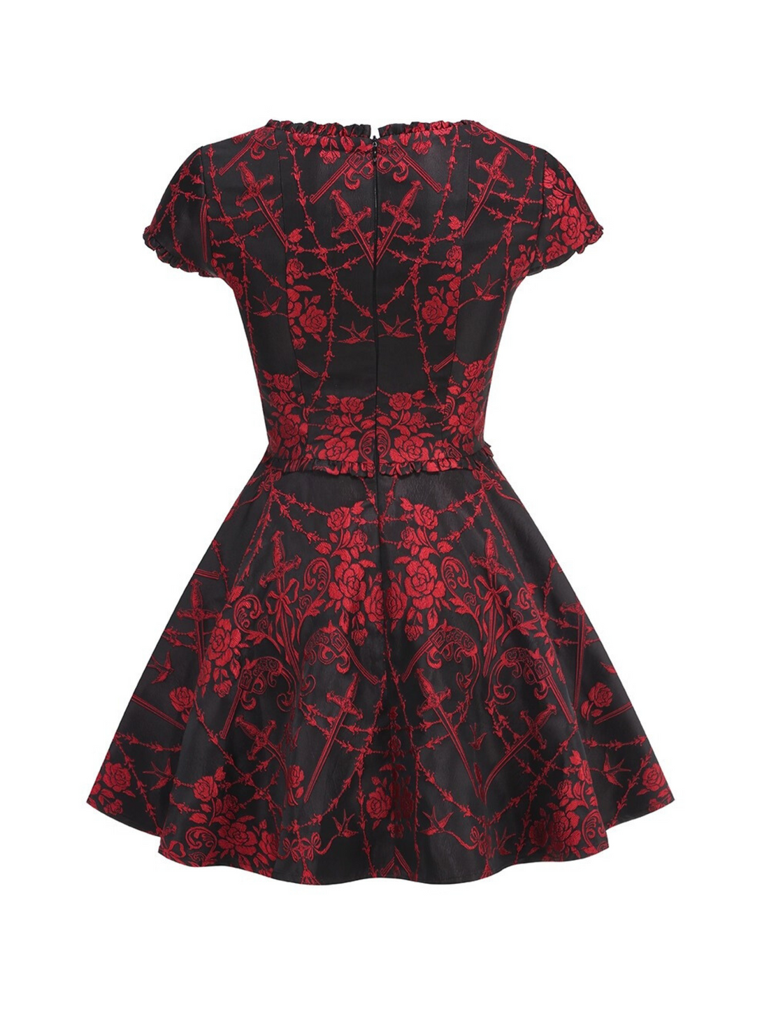 Deniz Square Neck Mini Dress