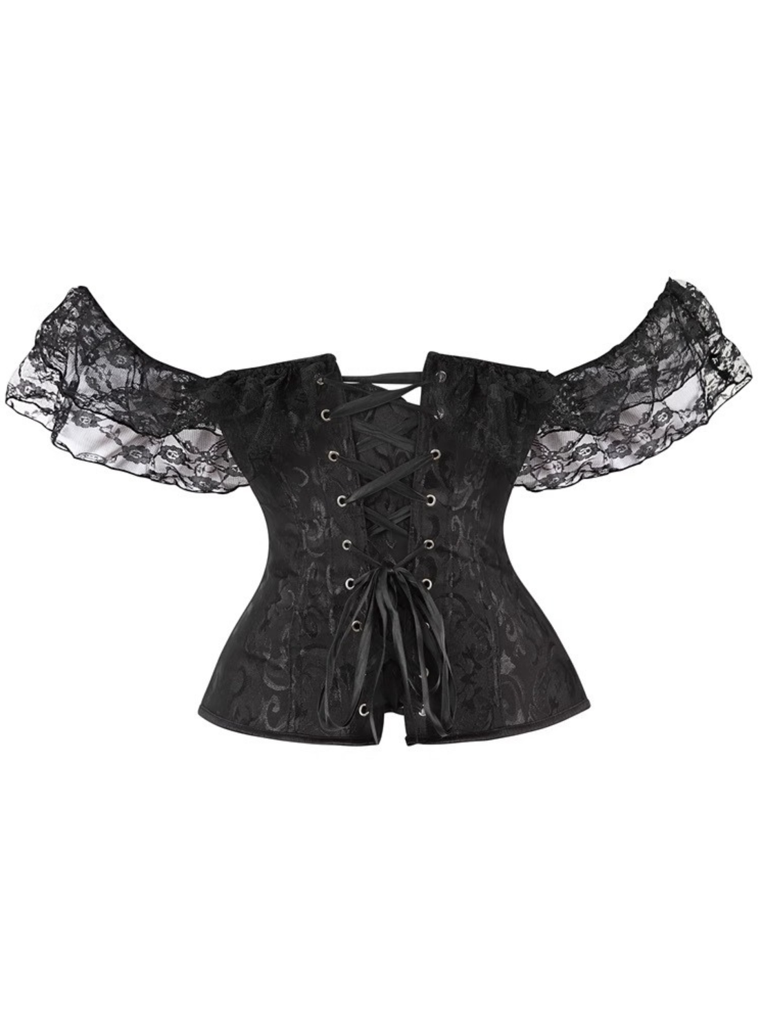 Lareen Lace Sleeve Corset