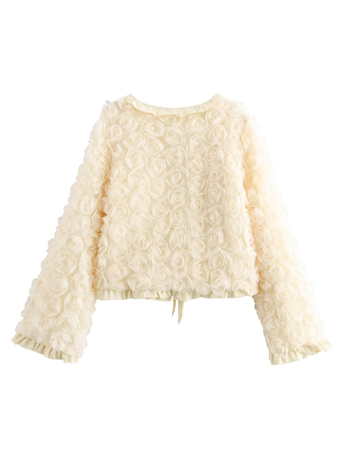 Bethlehem Floral Ruffle Jacket