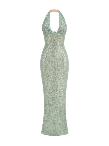 Calista Sequin Maxi Dress