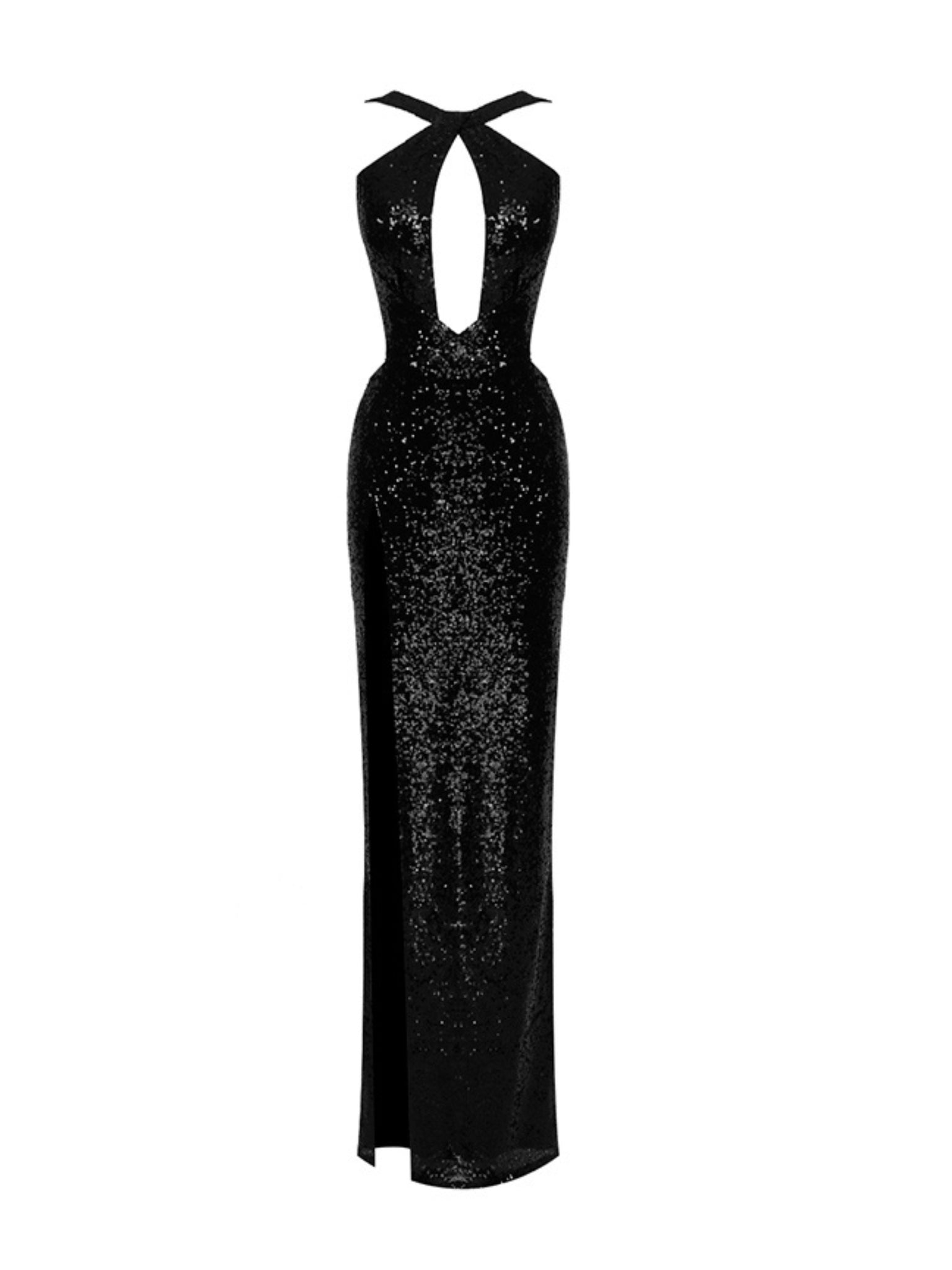 Elysia Sequin Maxi Dress