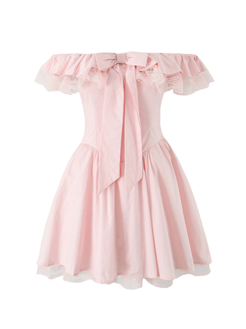 Samiyah Off Shoulder Ruffle Dress