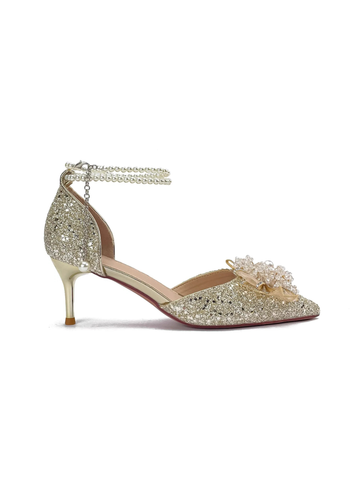 Peyton Glitter Pearl Pumps