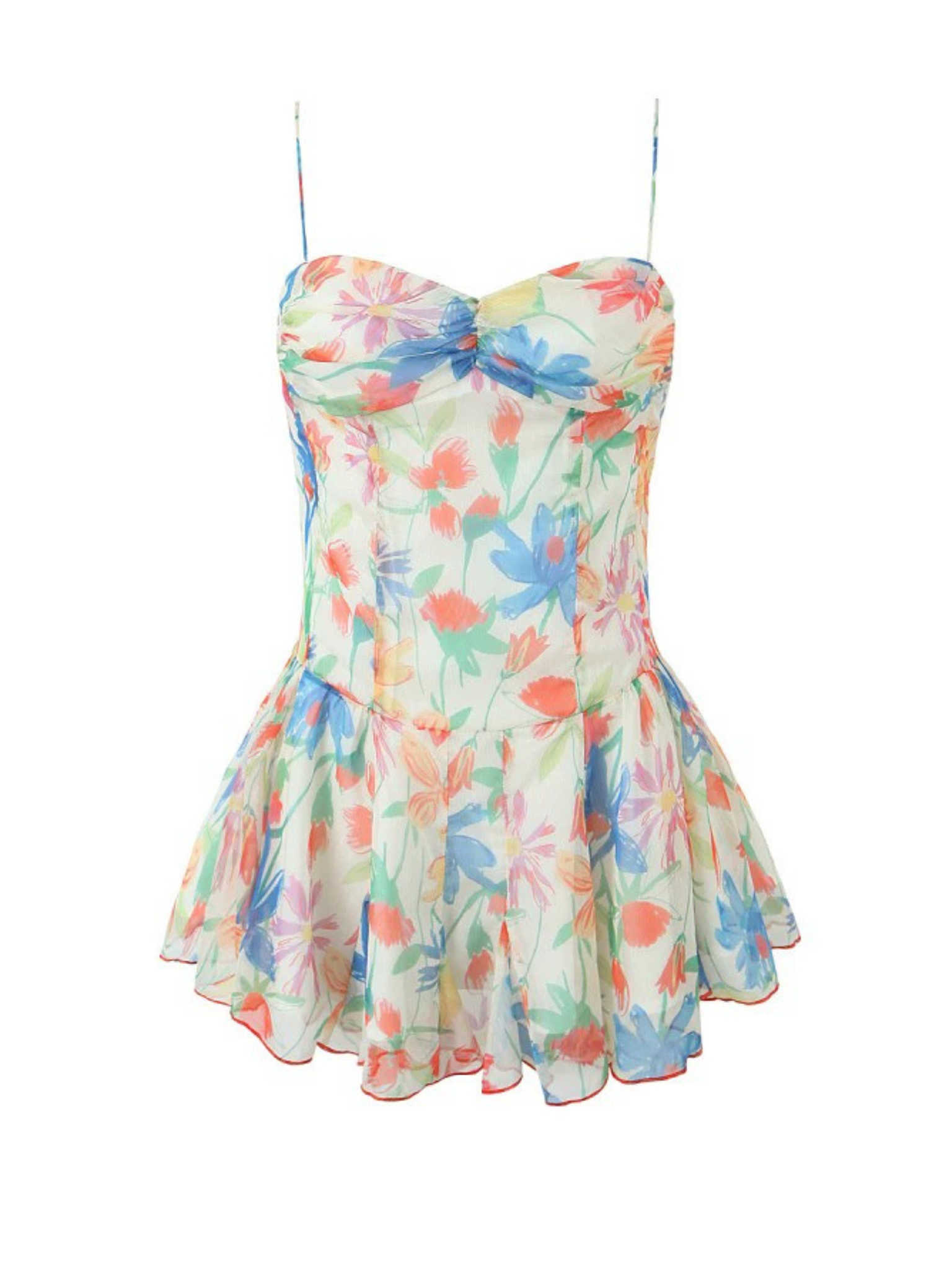 Arlie Strappy Floral Mini Dress