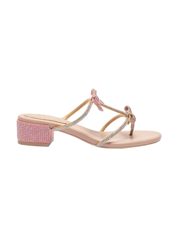 Nehemiah Sparkling Bow Sandals
