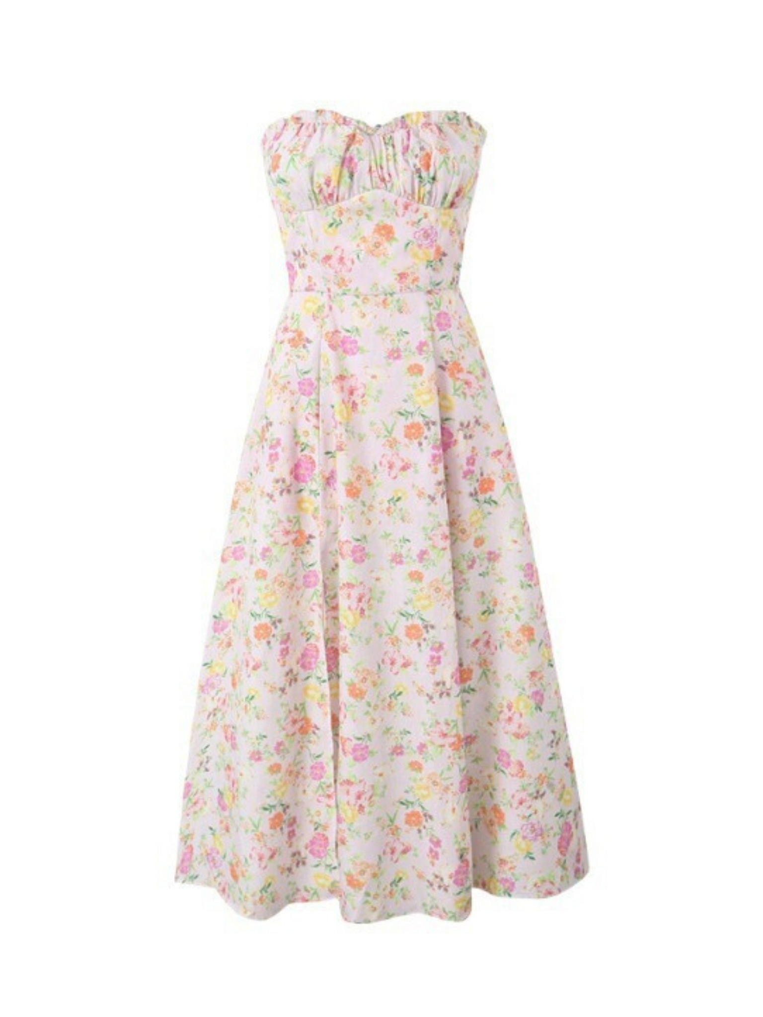 Remingtyn Floral Strapless Dress & Corset Set