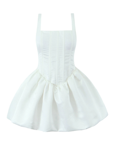 Brea Swan Corset Mini Dress