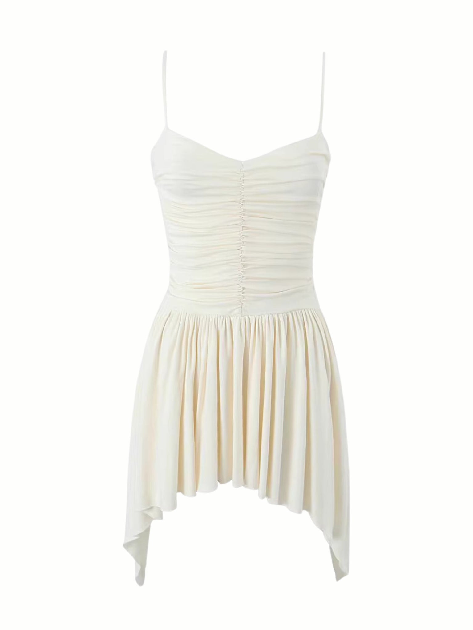 Luana Mini Dress in Ivory