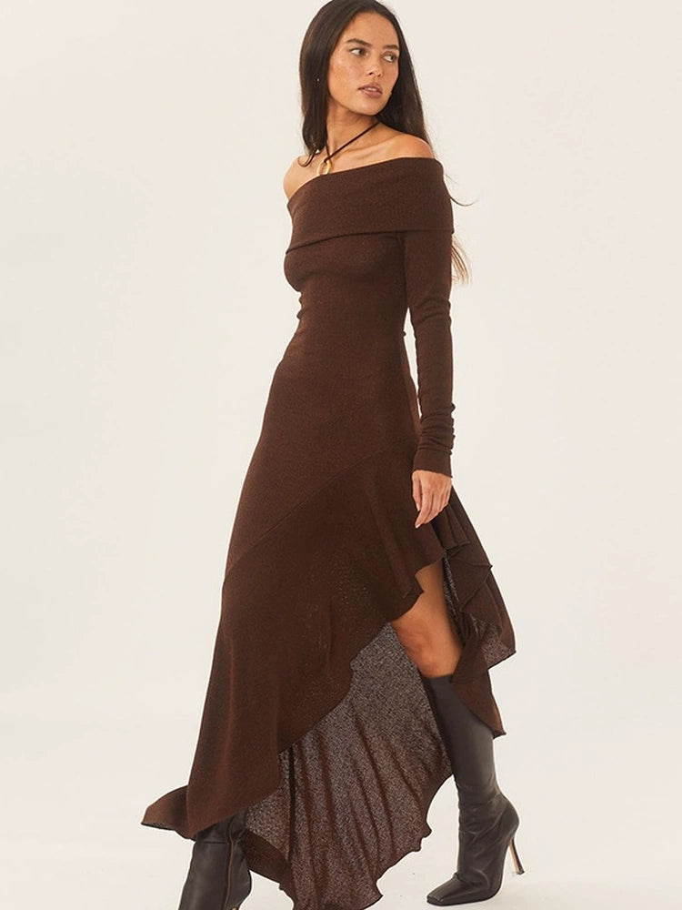 Walker Long Sleeve Maxi Dress