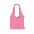Hennessy Halter Backless Top - Pink [SK6MEG3D]
