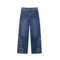 Arianna Low-Rise Flare Jeans - Blue [KY60E3WL]