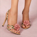 Phoebe Floral Vine Sandals - Apricot [4IUSCLOE]