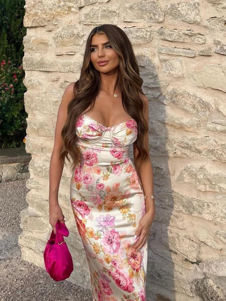 Leyla Floral Maxi Dress Leyla Floral Maxi Dress