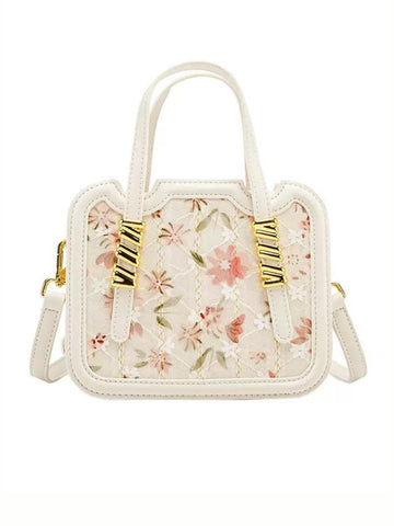 Sheila Floral Mini Square Handbag