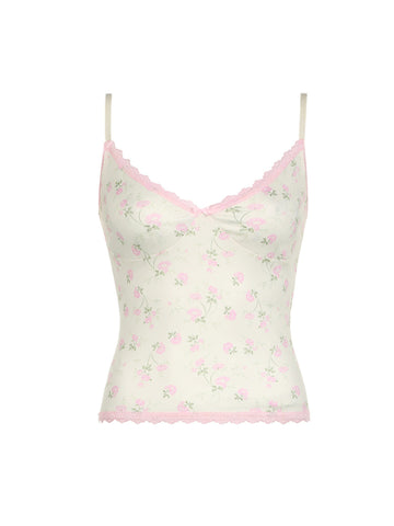 Alice Pastel Floral Tank Top