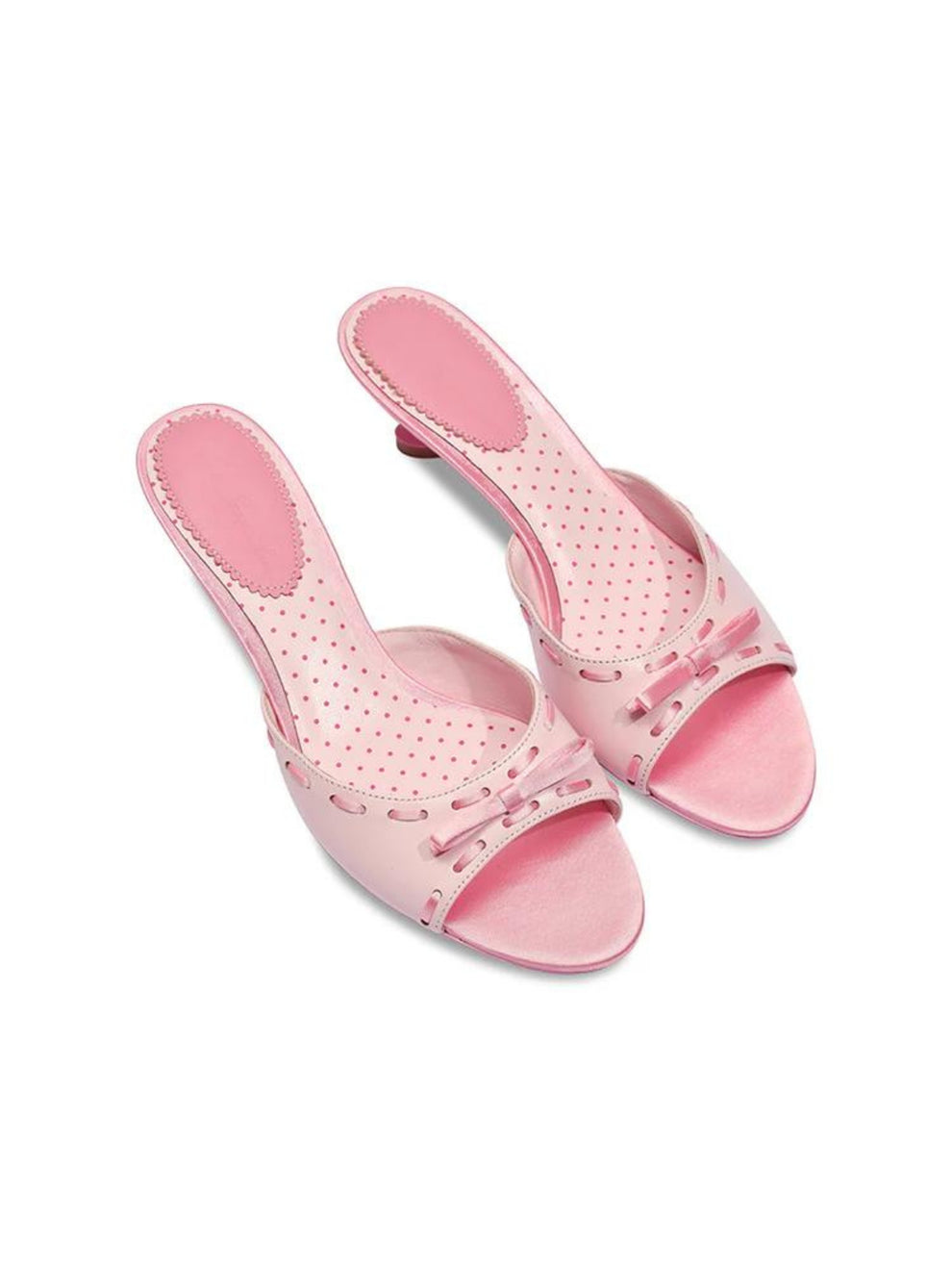 Marbella Bow Sandals in Red