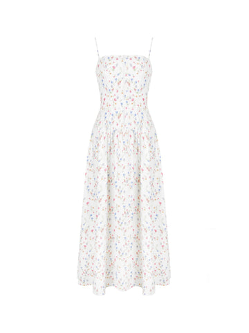 Lina Floral Midi Dress