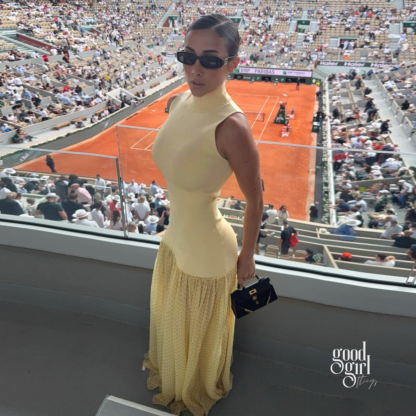 Adalee Polka Dot Mesh Dress [V6OFKJES]