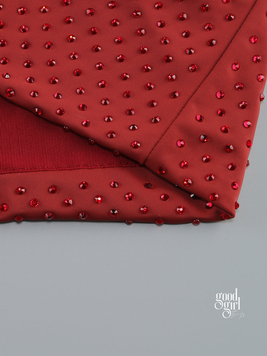 Aiza Embellished Pleated Maxi Dress [ILCLXS1U]