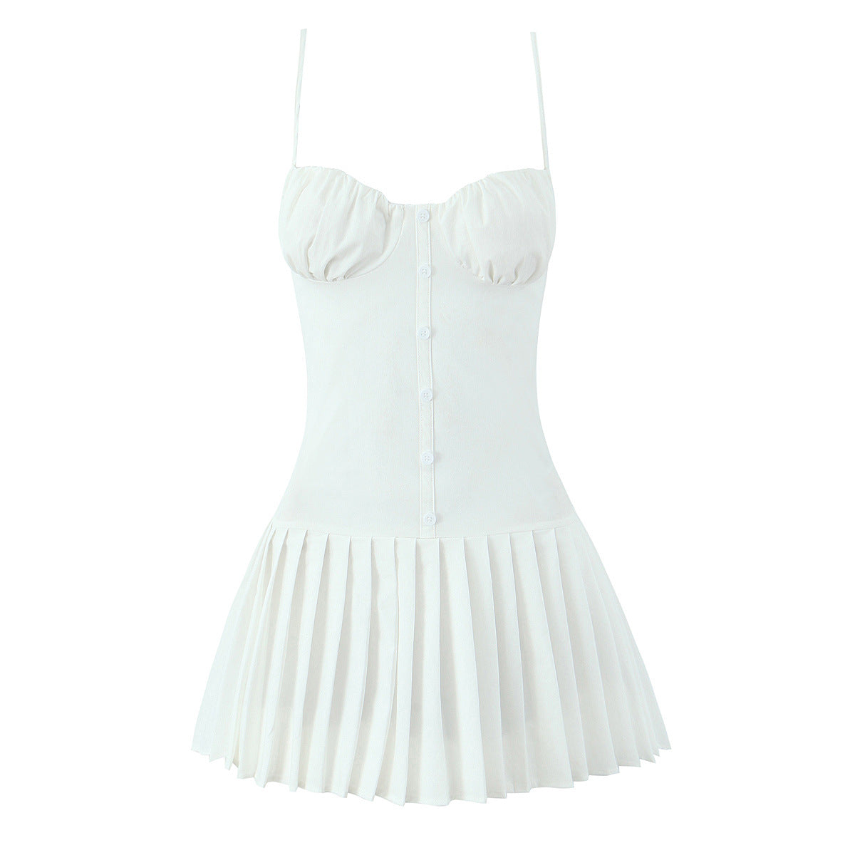 Akari Strapless Backless Mini Dress [H6HU998E]