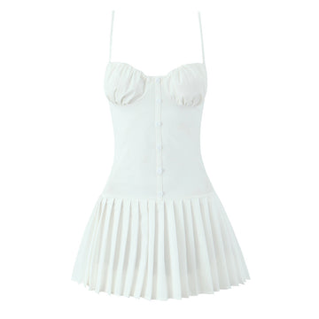 Akari Strapless Backless Mini Dress [H6HU998E]