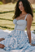 Aleyza Plaid Maxi Dress [X3VFWTRM]