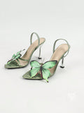 Alizay Iridescent Butterfly Heels [MHIURSPT]