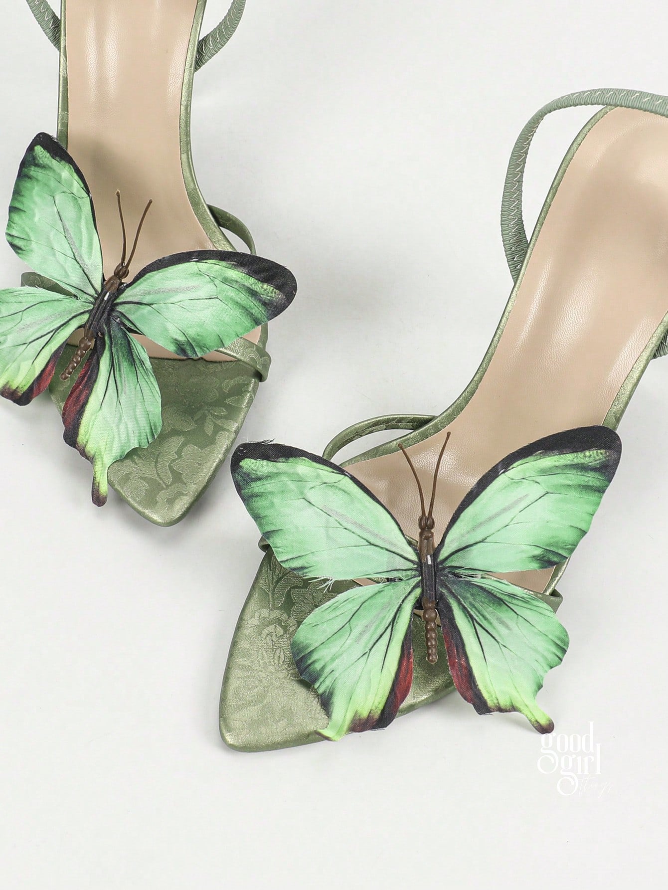 Alizay Iridescent Butterfly Heels [UD1MFJ2U]