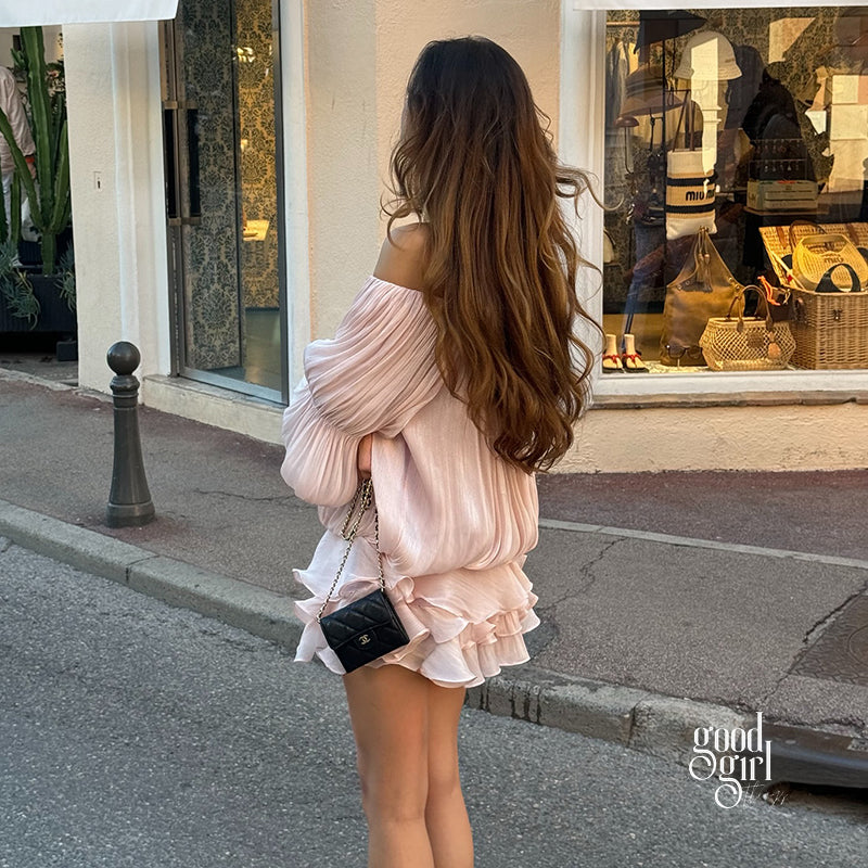 Antonina Off Shoulder Mini Dress [8HCD7NZ8]