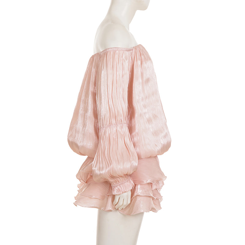 Antonina Off Shoulder Mini Dress [ZSXR4FXQ]