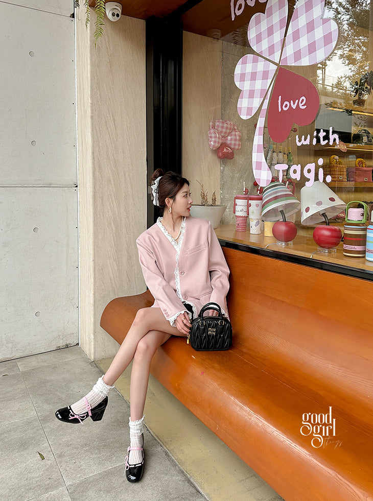 Audrie Bow Block Heel Mary Janes [X95XPP78]