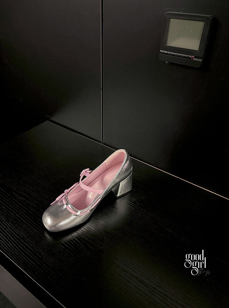 Audrie Bow Block Heel Mary Janes [1CA0QL4Q]