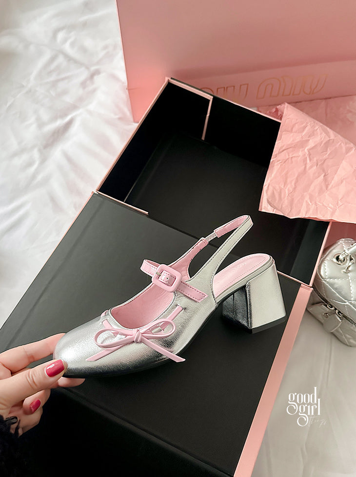 Audrie Bow Block Heel Mary Janes [PJL9LMH9]