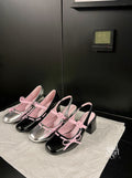 Audrie Bow Block Heel Mary Janes [OJXAZ1UF]