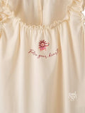 Ayelet Cropped Ruffle Vest [XRSB62WR]
