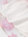 Aziza Floral Halter Mini Dress [7WA36GNP]