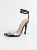 Bellarose Transparent Stiletto Sandals [DEV7KB96]
