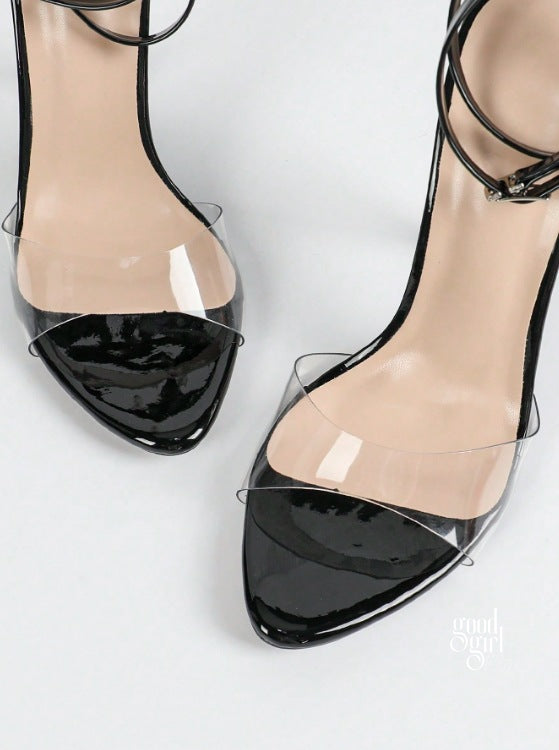 Bellarose Transparent Stiletto Sandals [3PV99IA0]