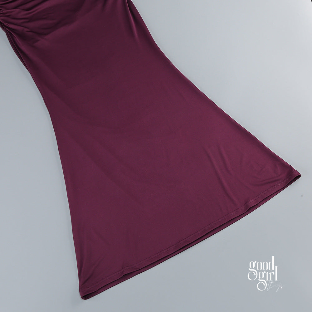 Brandi Halter Lace Gown [0KTDXF53]