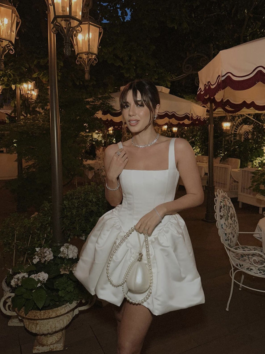 Brea Swan Corset Mini Dress [GGB7O60G]