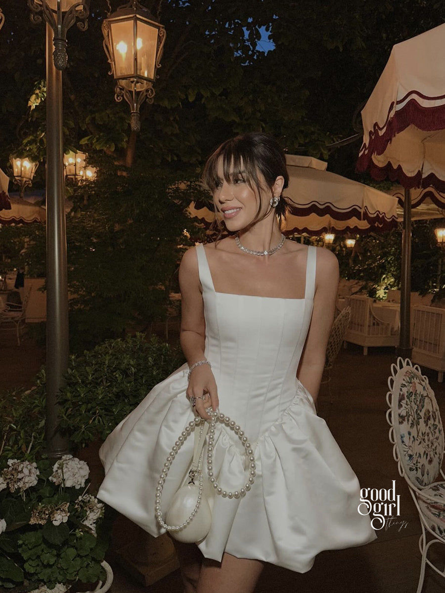 Brea Swan Corset Mini Dress [IF9L0XE4]