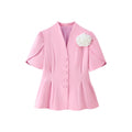 Carley Floral Fitted Blazer [FA4MG3J0]